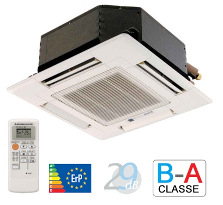 Ar Condicionado Mitsubishi Electric Domestico Unidades Cassete 4 Vias Multi Split Inverter Slz-ka25val Arverde