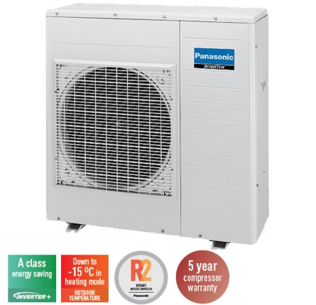 Ar Condicionado Panasonic Domestico Unidades De Exterior Multi Split Inverter    15 364 - 46 436 Cu-4e27pbe Arverde