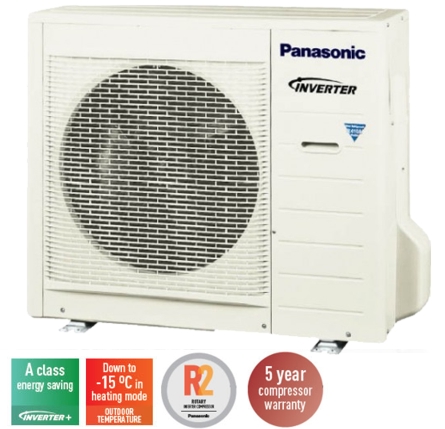 Ar Condicionado Panasonic Domestico Unidades De Exterior Multi Split Inverter    15 364 - 30 729 Cu-3e18pbe Arverde