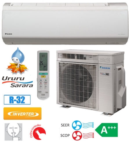 Ar Condicionado Daikin Domestico Unidades Mural Single Split Inverter  11 950 - 17 072 Ururu Sarara Ftxz35n Rxz35n Arverde